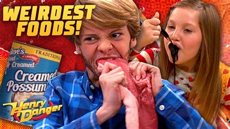 Weirdest Foods In Swellview Henry Danger Youtube