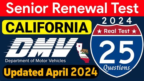 California Dmv Written Test 2024 Dmv Senior Written Test 2024