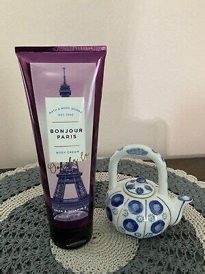 Bath Body Works OOH LA LA BONJOUR PARIS Body Cream 8 Oz EBay