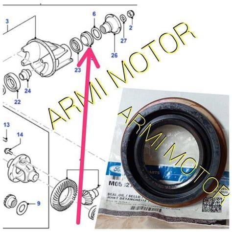 Seal Gardan Depan Ford Ranger Everest Tdi Mazda Bt X Original Ford