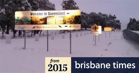 Queensland snow: Tourists flock to Stanthorpe but no more snow predicted