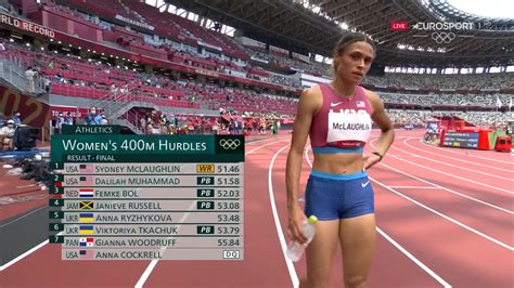 Jocurile Olimpice Sydney Mclaughlin E Campioana Olimpic N Proba De