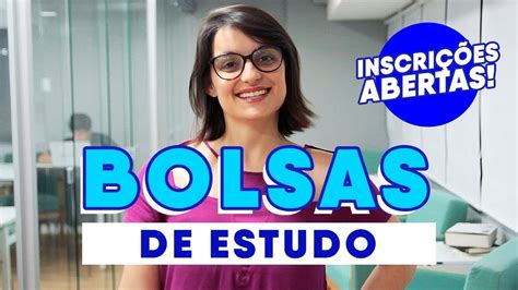 Bolsas De Estudo Com Inscrições Abertas Em Outubro Curso De