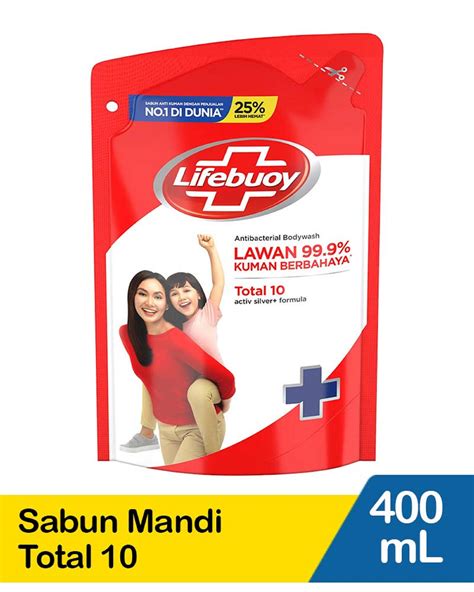 Lifebuoy Sabun Mandi Cair Total10 400 Ml Lazada Indonesia