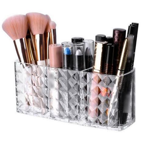 Fivejoy Make Up Organizer Make Up Organizer 3 Fächern Schmink Aufbewahrung Für Parfüm Eyeliners