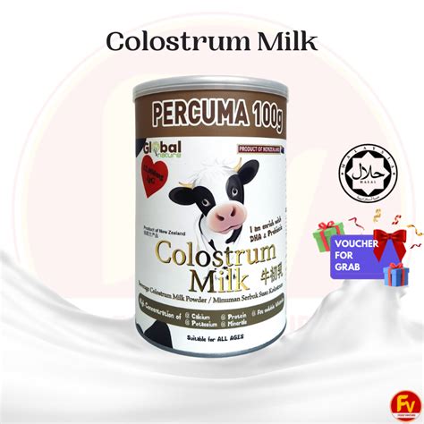 Halal Global Nature Colostrum Milk Powder 500g100g With 12000mg Igg