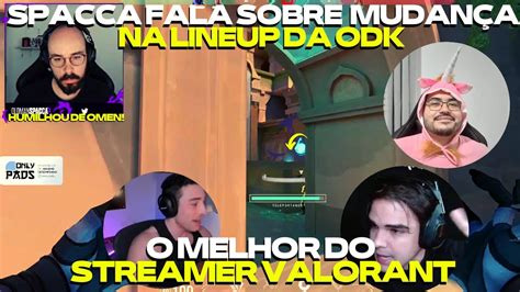 SPACCA COMENTA EM LIVE SOBRE A ODK E AS MELHORES JOGADAS RADIANTES