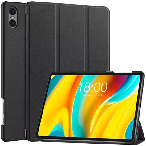 Funda Inteligente Para Tableta Teclast T50 Pro Cubierta De Cuero Pu Con