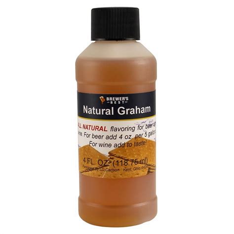 Graham All Natural Flavouring Extract 4 Fl Oz