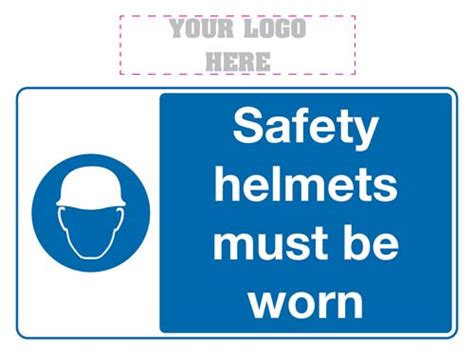 Safety Helmets Must Be Worn Sign Slater Signs