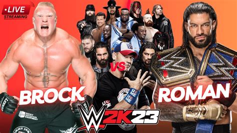 🔴wwe 2k23 Royal Rumble Live 🔴 Livestream {wwe 2023} Youtube