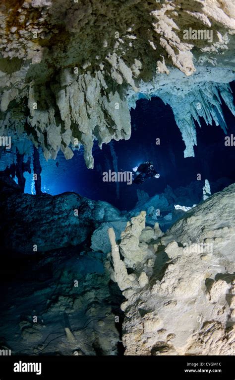 Cenote Dos Ojos, Tulum (Playa del Carmen), Yucatan, Mexico Stock Photo - Alamy