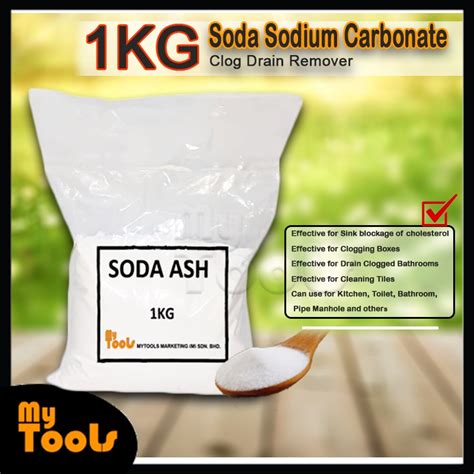 Mytools Washing Soda Sodium Carbonate Laundry Booster Soda Ash Dense