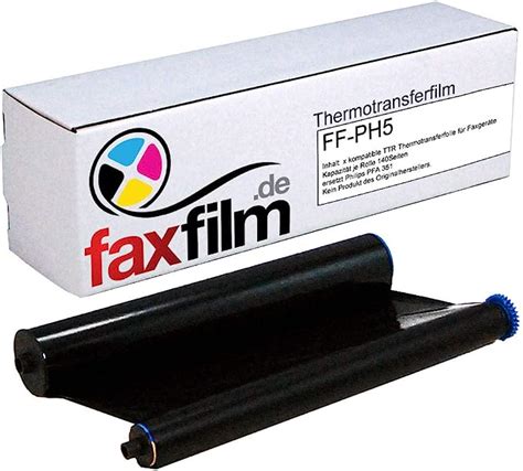 Faxfilm Kompatibler Ink Film Als Ersatz F R Philips Pfa Pfa