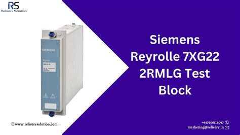 What Makes Siemens Reyrolle 7xg22 2rmlg Test Block The Best Choice For