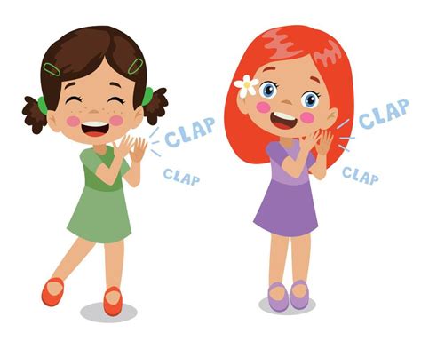 Kids Clap Vector Art, Icons, and Graphics for Free Download