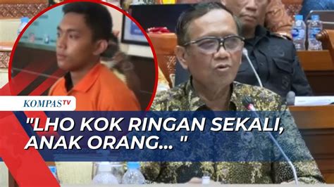 Kasus Penganiayaan Oleh Mario Dandy Jadi Batu Loncatan Mahfud Buka