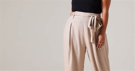 Παντελόνα Λινή Μπεζ Nude