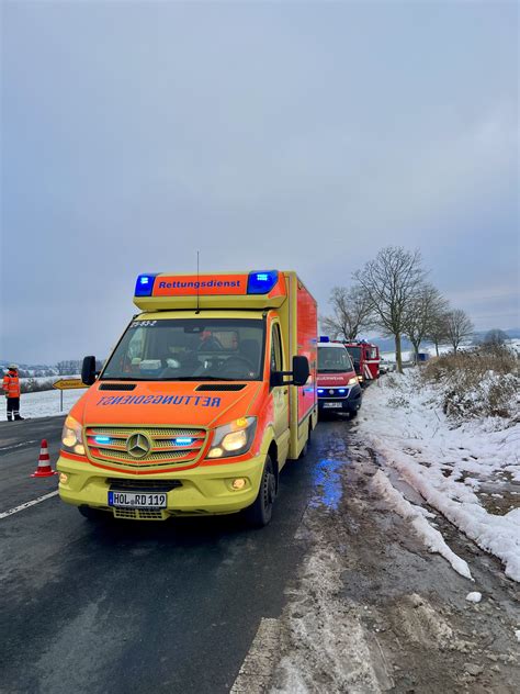 Einsatz Vu Alarm Auslaufende Betriebsstoffe Freiwillige