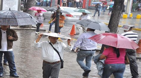 Inameh Prevé Un Inicio De Semana Con Lluvias En Algunos Estados Del País