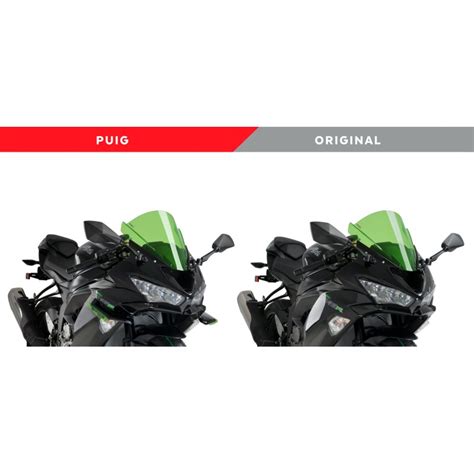 Ailerons Downforce Puig Pour Kawasaki Zx R Et Tech Roo