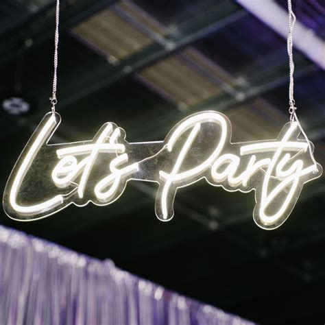 Neon Sign Lets Party Feel Good Events Melbourne