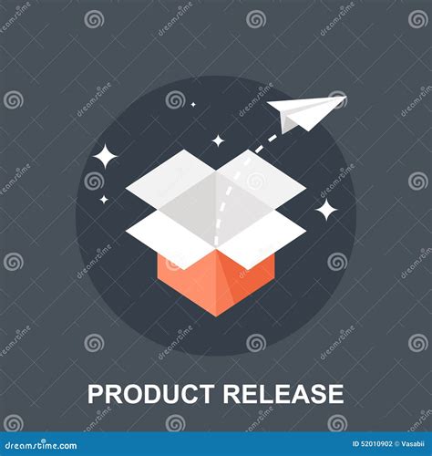 Product Release Stock Vector Illustration Of Startup 52010902