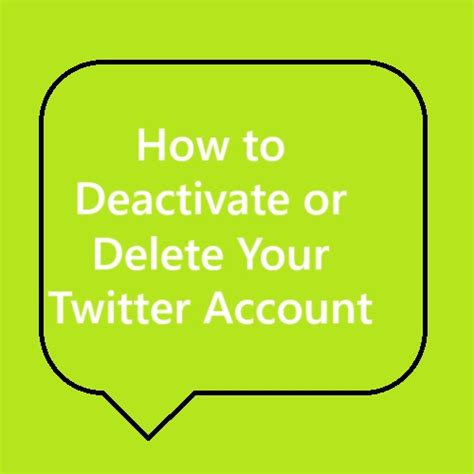 How To Deactivate Or Delete Your Twitter Account TechResider Submit