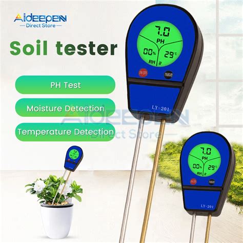 Ly In Soil Ph Meter Moisture Temp Ph Tester Humidity Sunlight