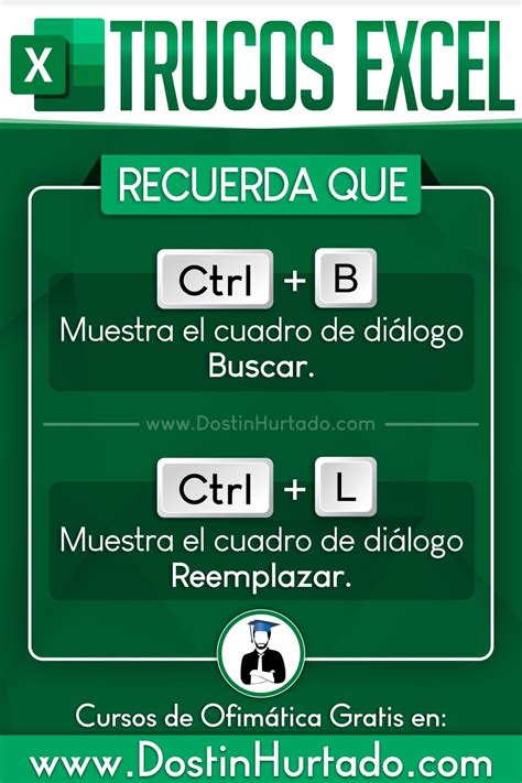 Comandos Excel Curso De Excel Gratis 🎓 Dostin Hurtado Informatica Y