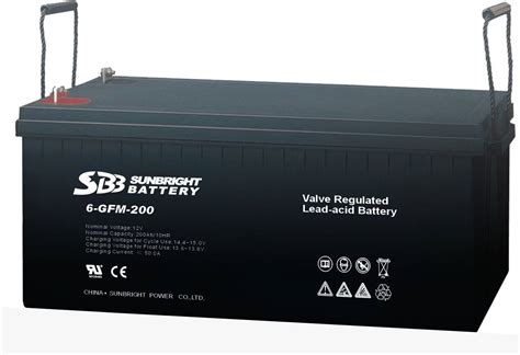 Gel Battery 6 GFM 200 Sunbright Power Co Ltd