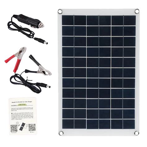 Kit Panneau Solaire USB Portable Et Polyvalent Test Et Avis