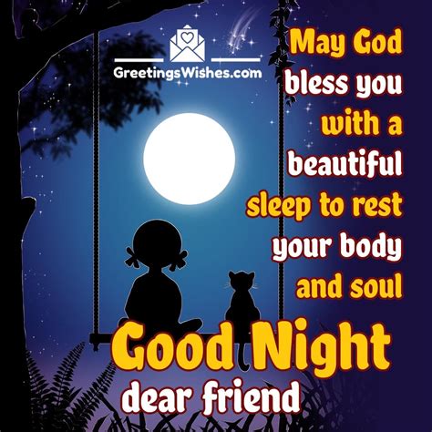 Good Night Prayer Wishes Greetings Wishes