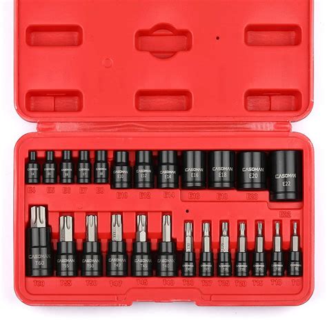 Juego De Dados Torx Y E Torx Piezas Kikotools