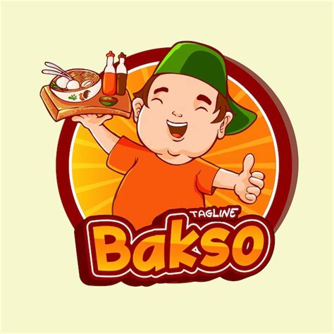 Premium Vector | Bakso indonesian food character mascot