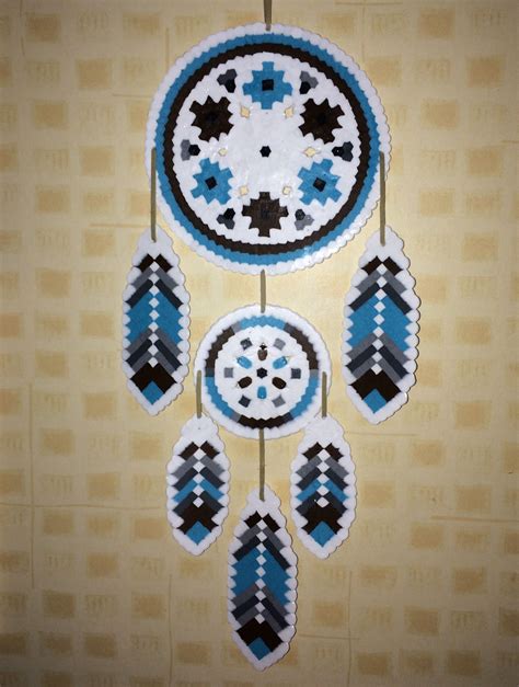 Dreamcatcher Perlerbeads Hama By Louiseg Perler Beads Designs Perler