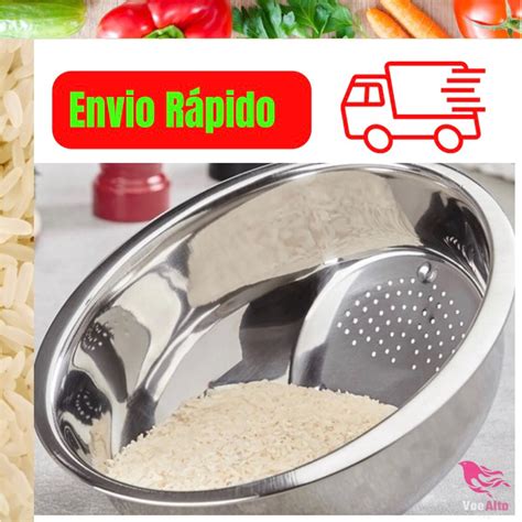 Escorredor De Arroz Frutas E Legumes Shopee Brasil