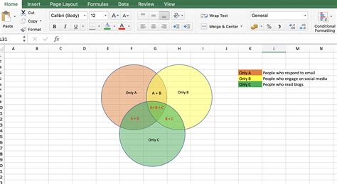 How To Create A Venn Diagram In Excel Clickup