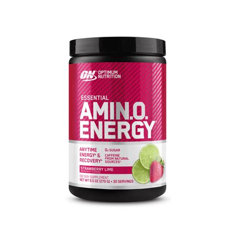 Optimum Nutrition Essential Amino Energy Strawberry Lime 95 Oz 30 Servings