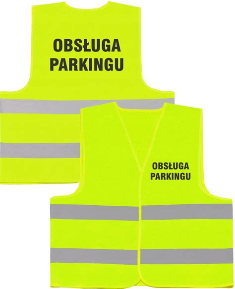 Kamizelka odblaskowa napis Obsługa Parkingu 3XL Ceny i opinie Ceneo pl