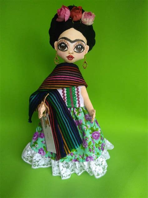 Frida Kahlo Arte Muñeca Mexicana ¡te Invitamos A Vivir La Experiencia Con Muñecas De Tela