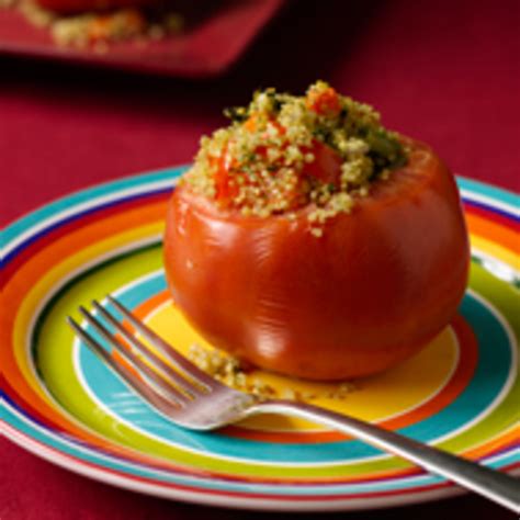 Quinoa Stuffed Tomatoes Jamie Geller