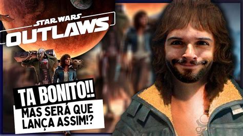 STAR WARS OUTLAWS Reagindo ao Trailer de Revelação do Jogo O Game