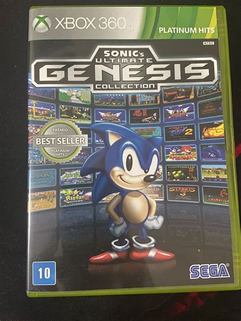 Sonic Ultimate Genesis Collection Jogo De Videogame Sega Usado