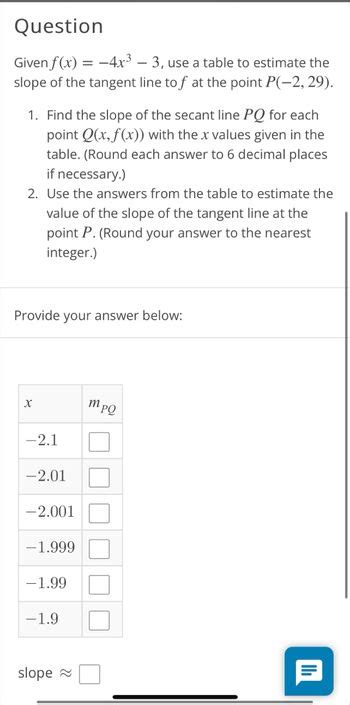 Answered Given F X 4x³ 3 Use A Table To… Bartleby