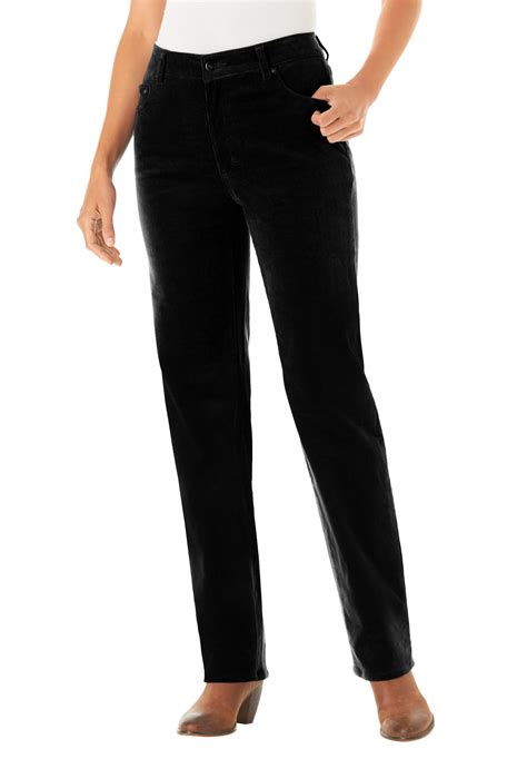 Woman Within Woman Within Women S Plus Size Tall Corduroy Straight