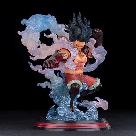 Figurine One Piece Luffy Gear 4 Anime Figurines Demon Art One Piece