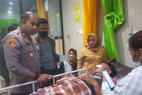 Melerai Perkelahian Di Kampung Bule Seorang Polisi Malah Jadi Korban