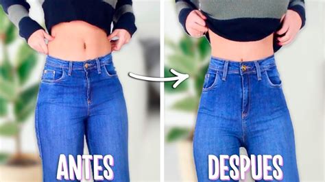 Transforma Tus Pantalones De Cintura Tiro Bajo A Tiro Alto Truco Para