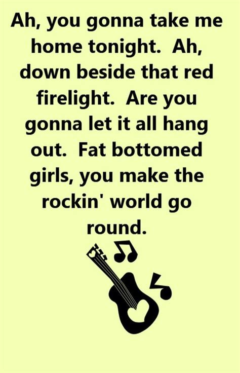 Queen Fat Bottomed Girls Telegraph